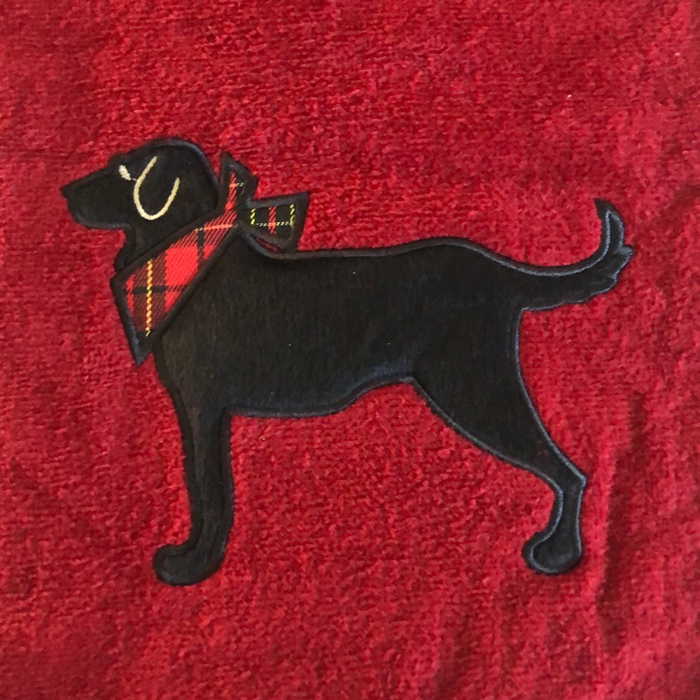 Dog lovers Holiday Bathroom hand towels